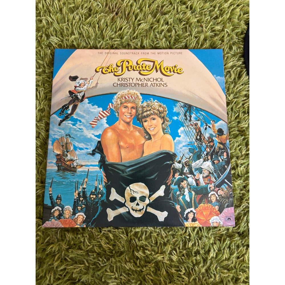 The Pirate Movie Soundtrack Vinyl 2LP Kristy McNichol Christopher Atkins 1982